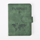 GPHF Deutsche Anti-Diebstahl-Pinsel-Magnetschnalle RFID Multifunktion Passportschutz Hülle Flugticket Clip Passport Reise Wallet ID-Kartenbeutel hellblau