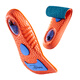 IQGD2 Double-Pack Sport Innensohle Herren weicher elastischer schockabsorbierender Militärtraining für lange Zeit Bogen Unterstützung 6889 2 Doppelpack Blau 41-42