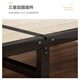 Huakai Zhixing Folding Bed Hospital Accompanying Folding Single Bed Simple Lunch Bed Small Household Nap Bed BGC811 [Silent Reinforcement] 1.5 meters wide