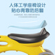 Xinge Children's Balance Car Car Sliding Car Baby Walker 1-3 ans Carnet de bébé sans pédales [Batterie ordinaire] Sound et Light Balance Car [Yellow]