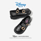 Disney children's shoes girls spring and autumn student black leather shoes performance shoes stage leather shoes DP22325 black 37