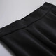 JIOESC Black Skirt Suit Skirt Professional Simple Women's High Waist Slim Drape Commuting Mid-Length A-Line Skirt Large Swing Skirt Black M 90-100Jin Jin is equal to 0.5 kg