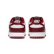 Nike (Nike) Dunk Low Retro Herren White Grey Sneakers Retro-Schuhe DD1391-601 Team Red 41
