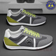 Ktuk Paul Emiris Chaussures pour hommes pour les chaussures décontractées d'été respirant pour un pied pour les premières chaussures plates gastronomiques pour les chaussures de sport pour hommes pour hommes bleus [aw9902] 41