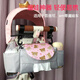 
AOKYEA baby stroller hanging bag baby stroller general storage bag baby walking artifact accessories hook hanging bag storage bag storage bag little dinosaur upgraded model with tissue mouth
