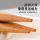 Haofanjie rolling pin with two pointed ends for dumpling skin, special non-stick pointed tip for rolling out dumpling skin artifact, small dry battle small rolling pin, two pointed rolling pin 30cm