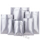 Aluminum foil bag transparent self-sealing bag open sealing Yin-Yang tin foil bag tea food packaging bag sealing bag fixed double-sided aluminum 23*3524 silk 100 pieces pet+al+pe
