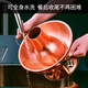 Chuilaoye (CHUILAOYE) copper hot pot, electric and carbon dual-purpose mandarin duck pot, pure copper pot, hot pot pot, charcoal, household plug-in, old Beijing shabu-shabu, Yuanyang 4-6 people, CNC 10 gears, 32cm