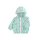 YOUGE Infant and Toddler 2024 New Thin Cartoon Sun Protection Clothing Hooded Thin Jacket Green 100 cm