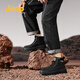 Jeep Jeep Martin Boots Herrenschuhe Frühlings- und Sommerleder mit mittleren Briten im britischen Stil-Trainingsstiefel schwarz 41