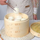 HUANG YI FU bamboo steamer, steamer, steamer, steamer, small steamed buns, steamed buns, bamboo steamer, household set, 27CM deep, two steamers and one lid