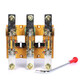 Knife switch 380v three-phase HD13BX-1000A/31 200A400A600A isolation switch 200A/31 HD13 middle push-pull handle