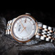 Balco (Balco) Switzerland imported steel belt watch fully automatic mechanical business casual men's watch 3616 rose gold 1047AM3616M