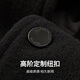Tanzen mit der Wolf [unten] Jacke Herren Technologie Verriegelung Woll Revers 2025 Frühling warme Herrenjacke Down Black XL 180