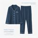 Pyjamas de manzhizhuang pour les femmes au printemps et aux manches longues en coton 2023 Nouveau ensemble de vêtements de maison décontractés japonais fines fines (Jin est égal à 0,5 kg]) [adapté à 120-135jin [Jin est égal à 0,5 kg]) [adorable à la peau et respirable]