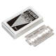 Xipu old double-sided safety razor blade shaving blade feather paper airplane green A iridium gold blade four-in-one black feather green A paper airplane iridium gold four-in-one