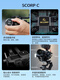 
Budi Camera Stabilizer Handheld Globe-Target Following Artifact 360 Degree Rotating Micro Single Stabilizer Shooting Anti-Shake SLR Selfie Stick Face Tracking Live Automatic Following F2C SCORP High-end (Touch Screen Version) Douyin Shooting Set