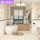 Yuanjing 600x1200 Matte Tallado de taller fino conejo Estampado azulejos de cerámica estampada de estilo de crema retro francesa y baldosas de pared de baño H12605 mate de porcelana completa (mixta) 600x1200