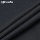 FILAFUSION trendy brand knitted trousers for men, winter loose cotton cuffed sweatpants, dark black-BK L 175/84A