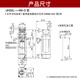 Japanese safety door switch HS5L-VD44M-G door safety switch equipment door lock 2 normally closed 4 normally closed spring lock type HS5L-VD44M-G