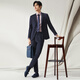 Sept marques [série haut de gamme] costumes masculins vêtements pour hommes en automne et veste de costume en laine pure d'hiver