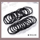 UPLUS rubber band headband four strands high elastic hair band hair band rubber band hair rubber band black 20 pcs