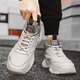 Changxiang Huili Frühlings- und Sommerhöhenverbesserungsschuhe für Männer 10cm8cm6cm Höhe-verstärkt unsichtbarer koreanischer Version Trendy Casual Student Sport Daddy Herren Schuhe Rice Brown Single Height-verstärkt 10 cm 42