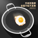 Sonorous 316 stainless steel Korean barbecue plate iron plate barbecue plate commercial outdoor baking pan camping picnic barbecue pot upgraded folding baking pan + four-piece set 34cm
