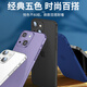 奶小鸭 适用苹果15手机壳 iphone15保护套镜头全包超薄透明磨砂防摔软壳男女款 深空黑