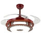 Sanqihu fan lamp Zhongshan lamp Guangdong Chinese style ceiling lamp Chinese style ceiling fan lamp invisible fan lamp bedroom electric wind Chinese style classic classic elegant residence 6636 classic 42-inch frequency conversion dual control
