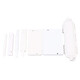 Corus Square leather cable protection box Heat shrink tube protection box Fiber protection box Fiber optic welding box Leather wire protection box FTTH fiber entry bare wire hot melt tool can be opened Fiber optic protection box (three in three out) 10 pieces