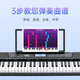 莫森（MOSEN）BD-675P电子琴 61键力度感应键盘 专业教学多功能电子琴 Z架型