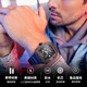 Bonest Gatti German Watch Carbon Fiber Men's Fashionsable Light Luxury Wine Barrel Type Полная автоматическая серия проводников механических часов BG9906-A3 Noble Carbon Black