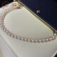 Xuanxian classic freshwater pearl French necklace mother chain freshwater ak pearl domestic product light 45cm