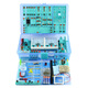 Golden Key Electrical Experimental Box Ster Sweter Junior High School Circuit Physical Equipment K10 Electromagnetics Deluxe Edition SN3523