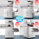 Wanshi Rongguang C2503 6055 5503 6004 black and white remanufactured printer 6054 commercial all-in-one large a3 color a4 digital laser office dedicated multi-function copier, two paper box model (send workbench + high cover document feeder) color C2503 25 pages/minute for 10 people office