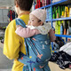 Zinu Meng Sichuan Baby Baby Baby Vintage Cotton Pure Coton Turban Turban Back-Back-style Back-Child Groupe Summer Coton Minet Coton (modèle d'avion) ​​Longueur et largeur 110 * 80cm