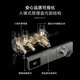 汉斯格雅（Hansgrohe）暗装花洒境雨飞雨精铜淋浴套装数显预埋热熔一体嵌入式淋浴花洒 【枪灰色KS702】智能数显+升降杆