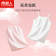 Antarctic children's suspender girl's suspender vest wearing summer thin little girl underwear 2 pieces white + pink 110