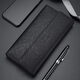 Sieben Wolf -Männer Langes Geldbörse echter Leder 3 -fach Straight Wallet Pure Head Layer Cowhide Gürtel Schnalle Ticket Clip Weiches Leder Mehrfachkartenschlitz schwarz