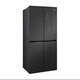 HOMA 430 Liter Cross-Double-Tür Viertürer Haushaltskühlschrank 99,99% Sterilisation und Geruch sauber erster Ebene intelligente Dual-Frequenz-Umwandlung BCD_430WDG/ B (x) Xingshuo Gray 795x692x1800