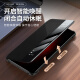 适用于华为mate60rs手机壳翻盖真皮mete60全包保护套60RS智能视窗rs外壳 【静夜黑】头层牛皮-智能视窗-全包保护 华为 Mate 60 RS 非凡大师版