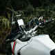 Lobo-Radieschen Motorrad ROM2 FALTING HINGERVIEWSPEIRSEL MODIFIED ALUMINUM-Legierung Anti-Falling-Rückwärtsspiegel großer Spiegel Schwarzes Falten Rückspiegel 683 Zubehörtasche