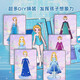 Jayati Toy Girl Girls 'Haus spielen Mädchen Aisha Princess Castle Doll Haus kreatives Geburtstagsgeschenk [Value Set] Prinzessin Dress Up + Mittwoch Änderung