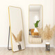 Mirror de espejo de cuerpo completo de Yingchuan para el espejo de la casa con el espejo de la pared del espejo del espejo de la pared montada en la pared de la pared de la pared de la pared de la pared.