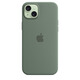 Apple/Apple iPhone 15 Plus Special MagSafe Silicone Protective Case-Pine Cypress Green Magnetic Phone Case Apple Original Phone Case