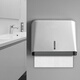 
FEEGOO hand rub card box wall-mounted hotel commercial bathroom without punching kitchen tissue rack silver FG5021