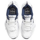 Nike NIKE men's autumn and winter dad shoes AIR MONARCH IV sports training shoes 415445-102 white blue 42