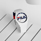 Fila Watch Quartz Movimiento Strap Silicone Dial White Dial White Men y mujeres Candy Candy Asequable Sports Waterproof 46Fll38-671-003