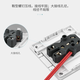 Chint (CHNT) switch socket surface-mounted socket wall panel five-hole two-three socket 86 type surface-mounted 1C series NEW1-C11100A three-hole 16A